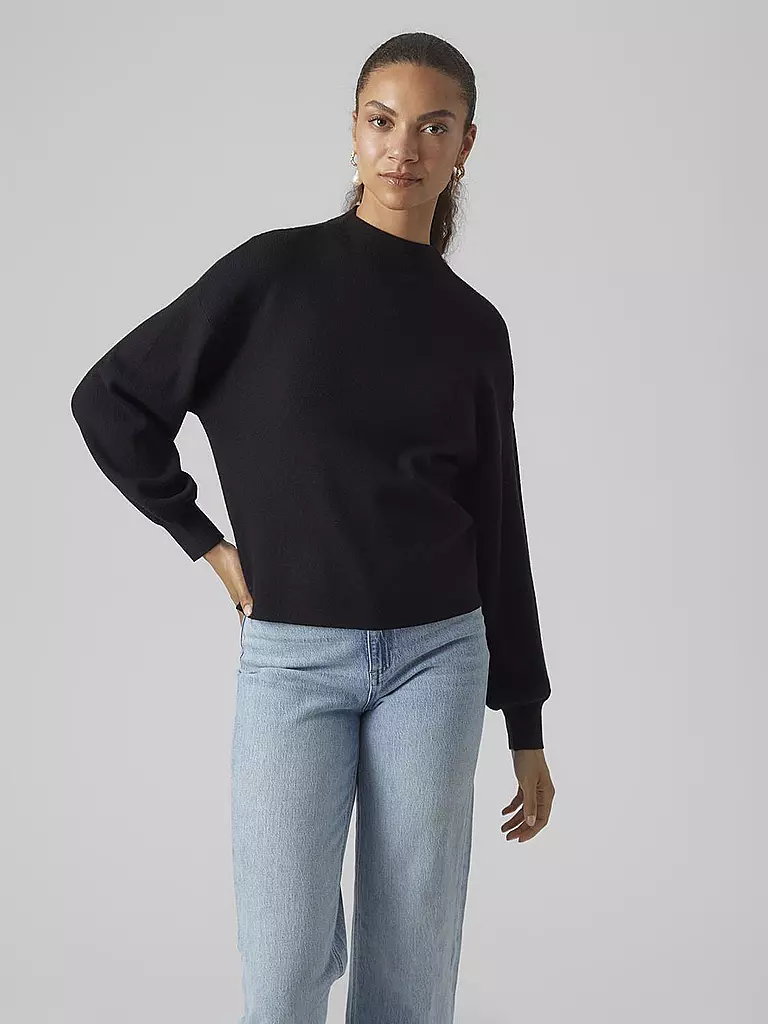 VERO MODA Pullover VMNANCY schwarz