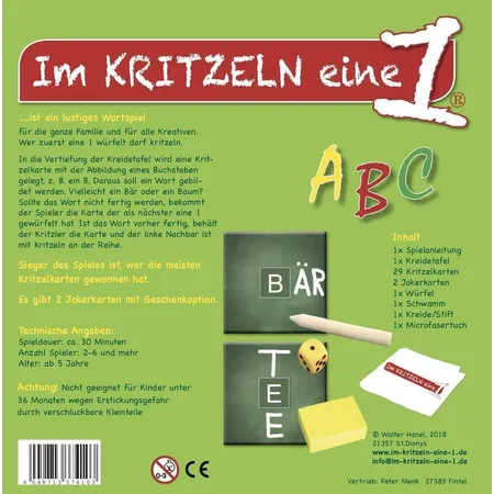 Triple-A-Toys Im Kritzeln eine 1 ABC