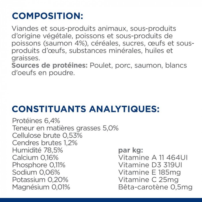 HILL'S Prescription Diet k/d Kidney Care en bouchées Multipack - Pâtée pour chat