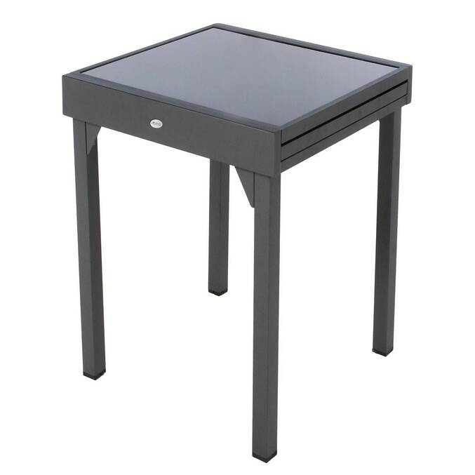 Table de jardin extensible PIAZZA Graphite