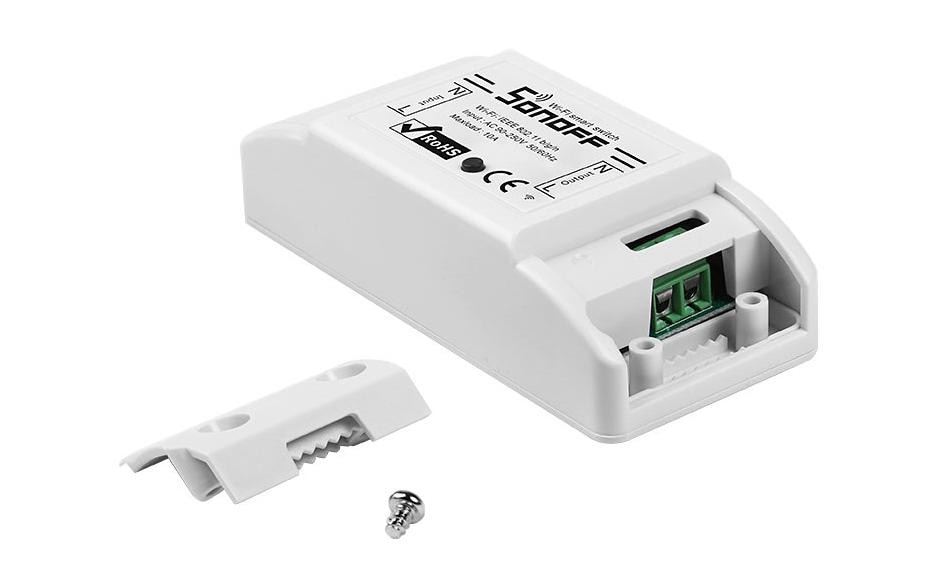 WLAN-Schaltaktor BASICR2, 1-fach ,230 V, 10 AUniverselles Modul für Automatisierungslösungen in der intelligenten Haustechnik