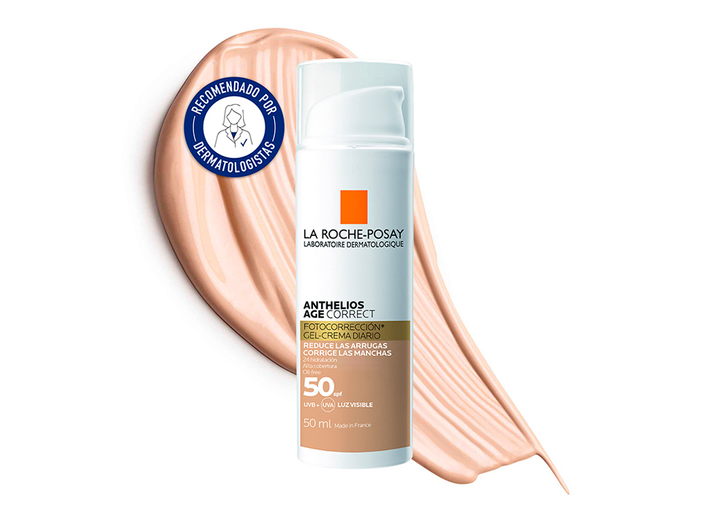 CREME ANTHELIOS AGE CORRECT COM COR SPF50 50ML