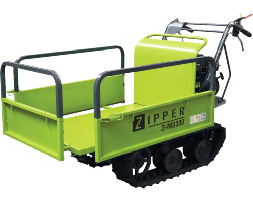 Zipper ZI-MD300 mini rupsdumper inclusief sneeuwschuiver