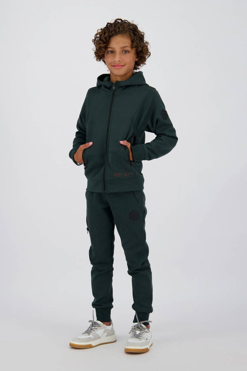 Vingino sweatvest groen