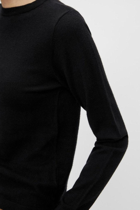 Object zwarte dames trui