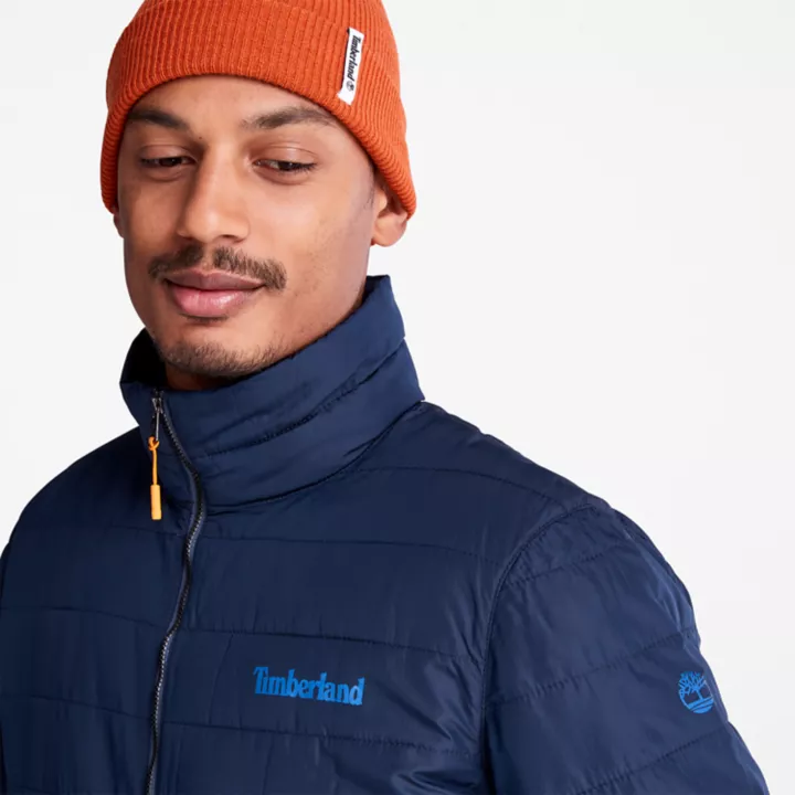 Veste matelassée Axis Peak pour homme en bleu marine