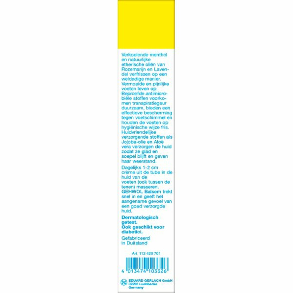 Gehwol Balsem Normale Huid125 ml