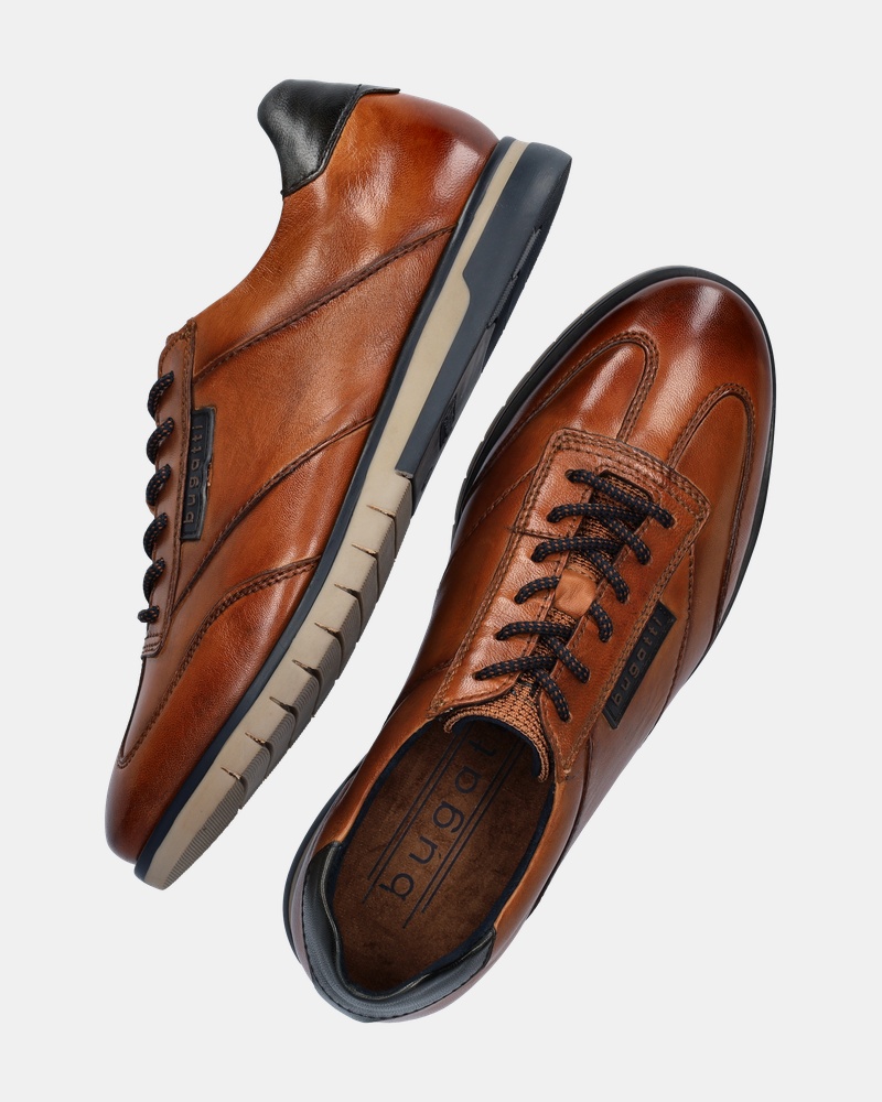 Bugatti Lage sneakers  - cognac