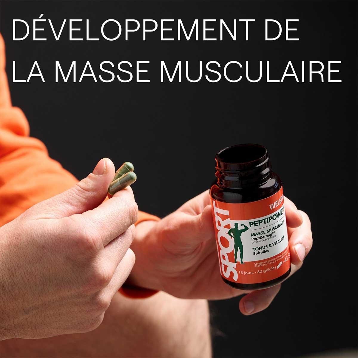 Cure masse musculaire - PeptiPower® - 15 jours