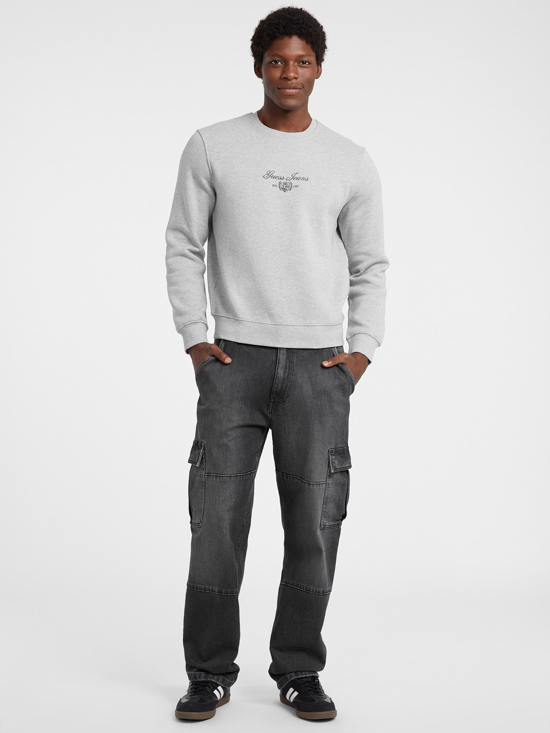 Moletom Fleece com Estampa de Letras