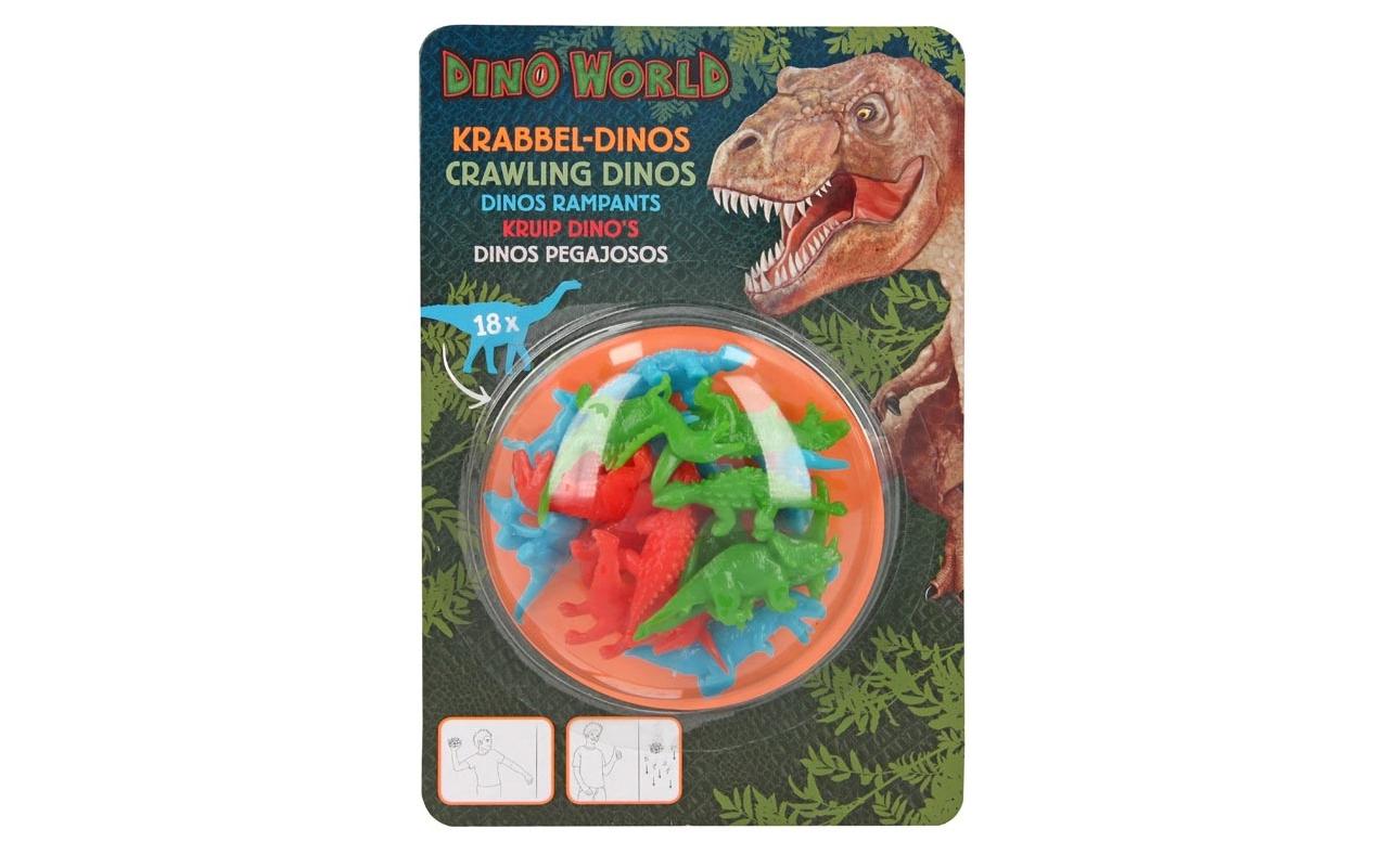 Spielzeugfigur Dino World 18 StückDinosaurier aus Gummi
