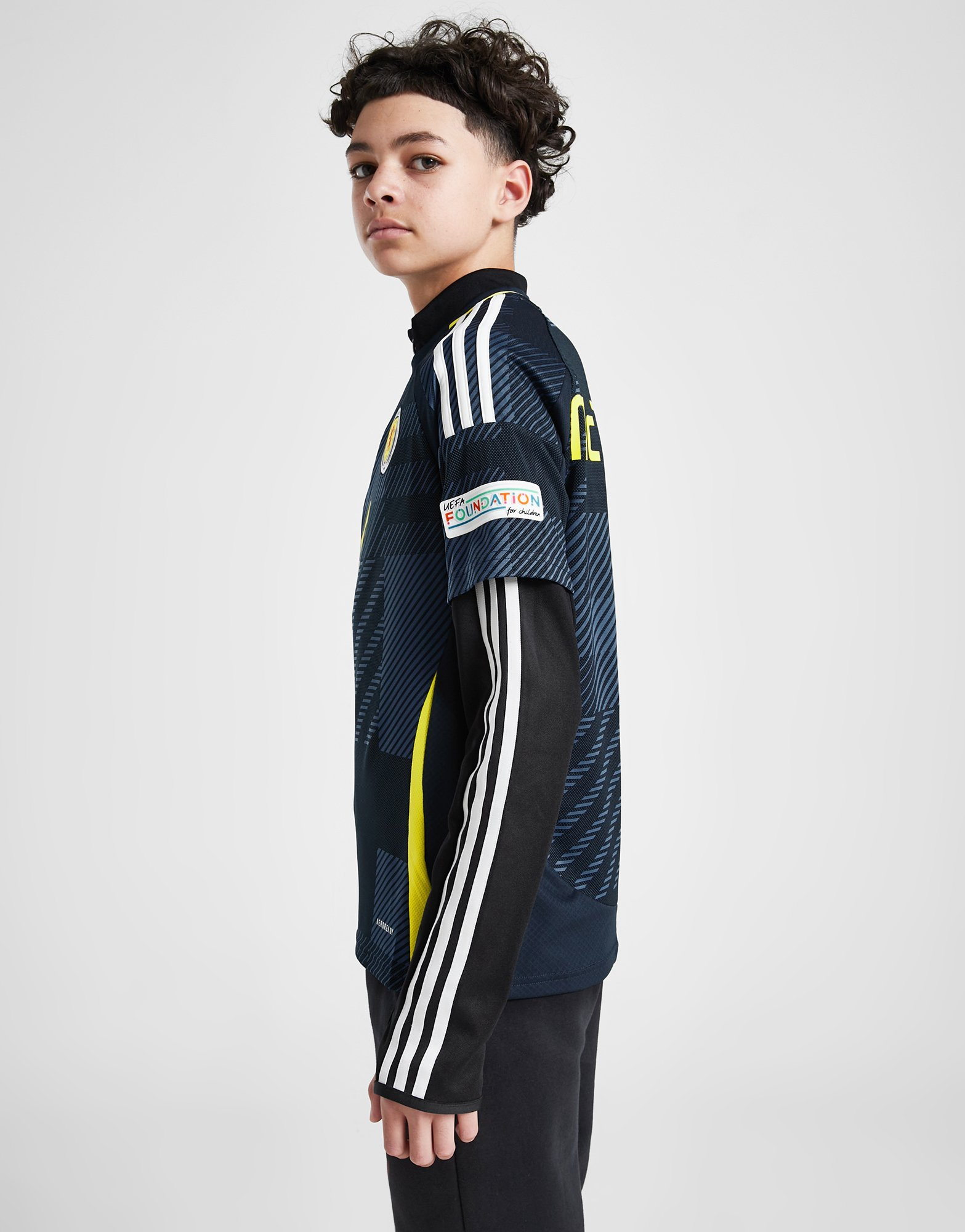 adidas Maillot Domicile Écosse 2024/25 McTominay #4 Junior