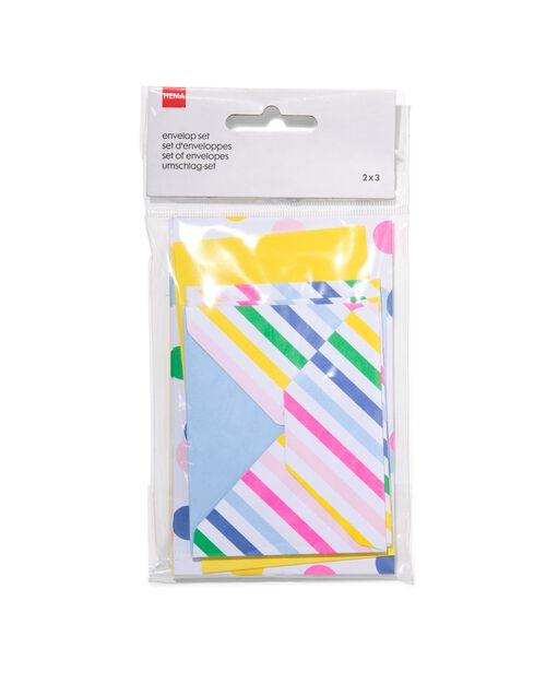 6 cartes 6x8/7.5x12 avec enveloppe