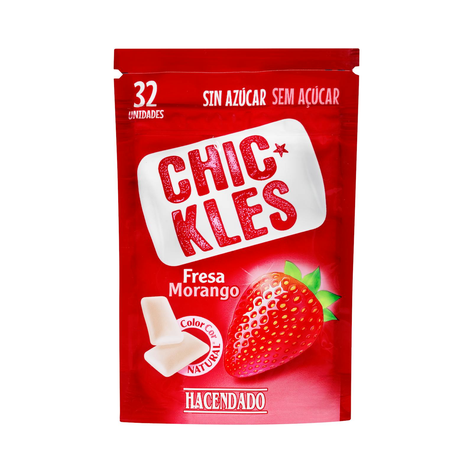 Gomme dragée fraise Hacendado