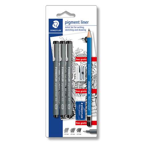 STAEDTLER® Pigment Liner 308, „Artist Set“
