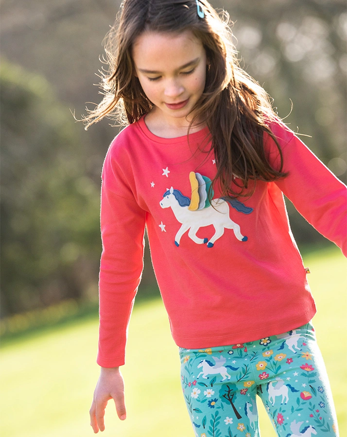 Langarmshirt BETHANY - PEGASUS in watermelon
