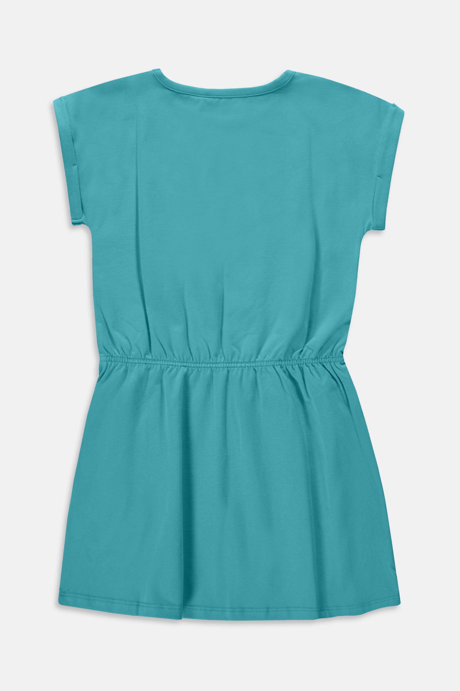 Mini-robe en jersey à logo imprimé