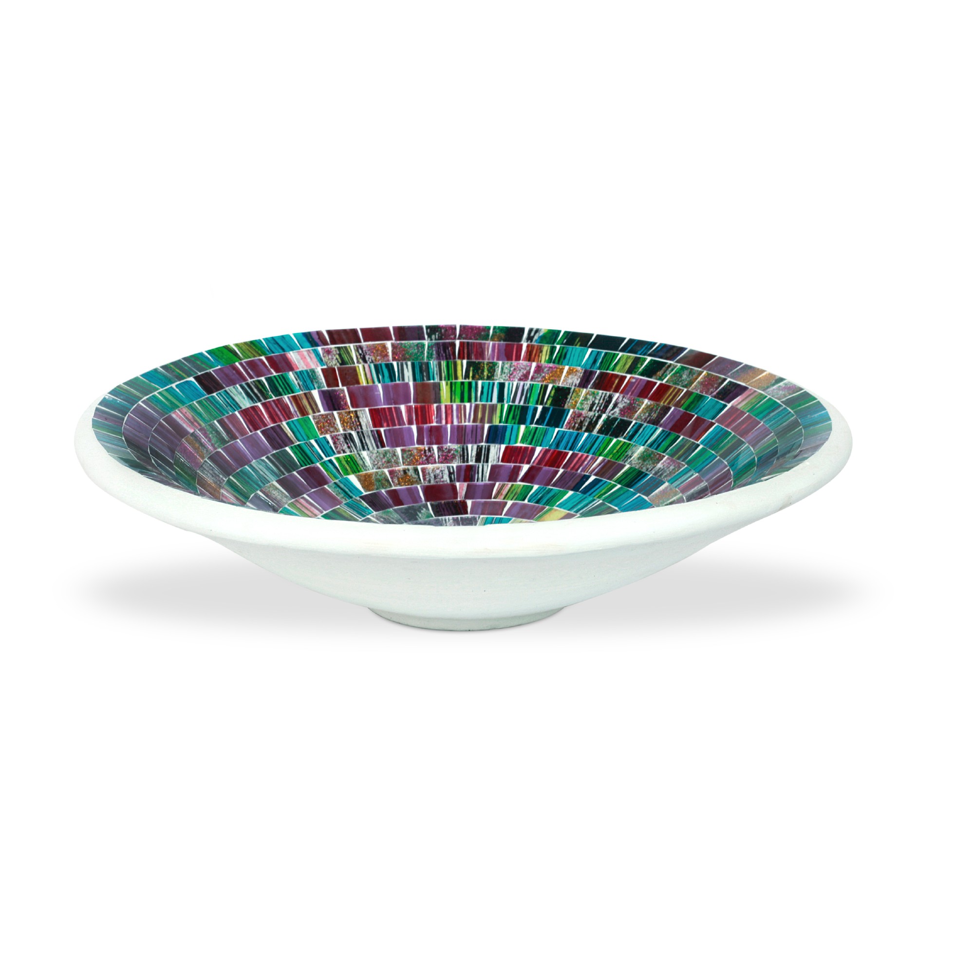 3er-Set Mosaikteller 'Miro', multicolor von fischer's lagerhaus