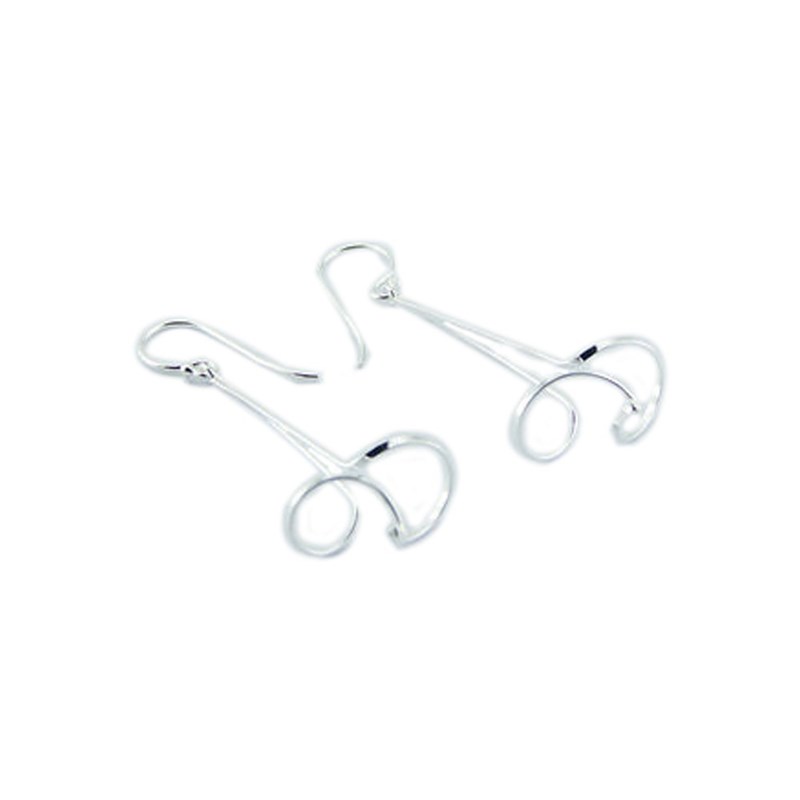 Boucles d'oreilles longues forme goutte