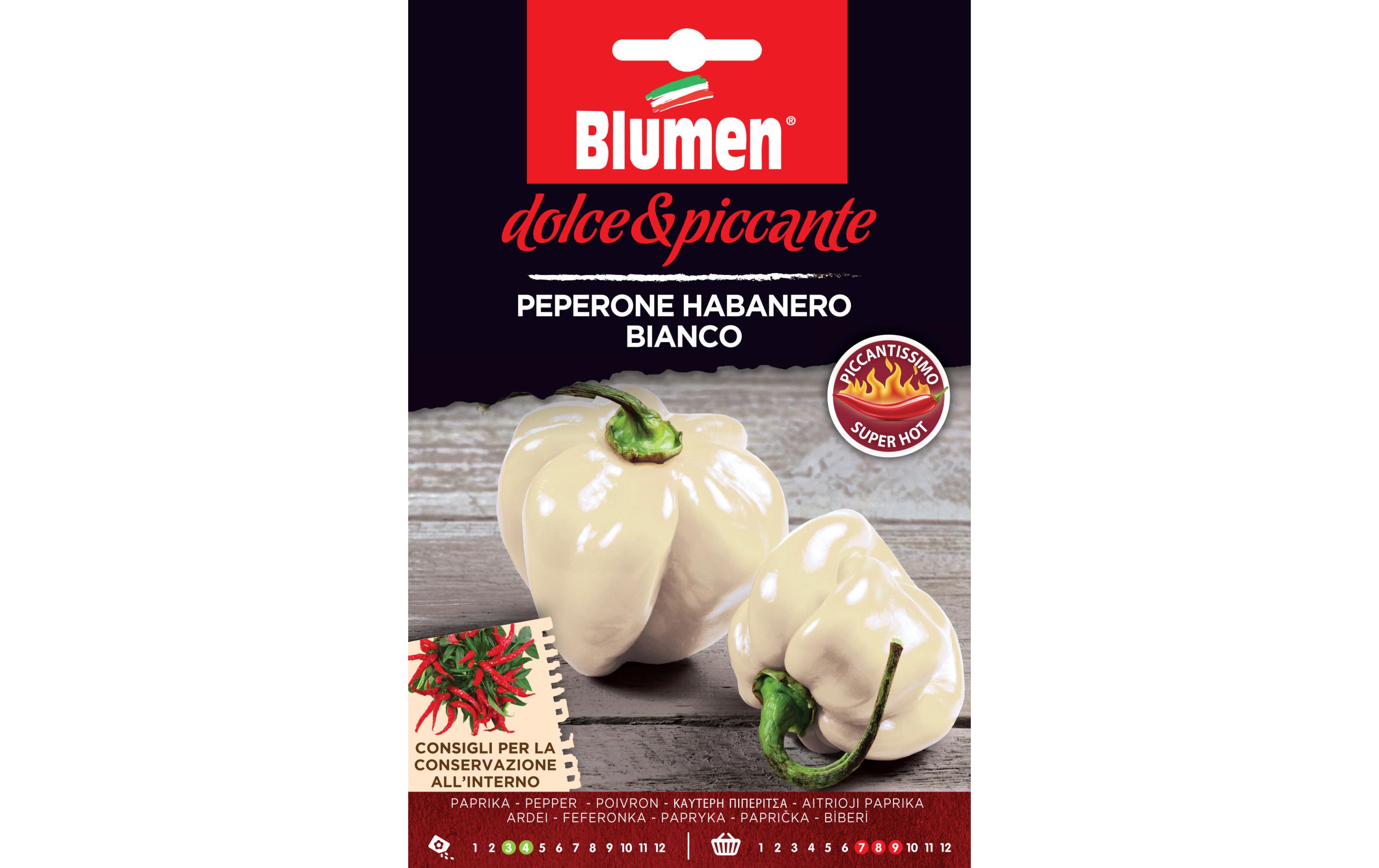 Samen Paprika Habanero BiancoGemüsesamen