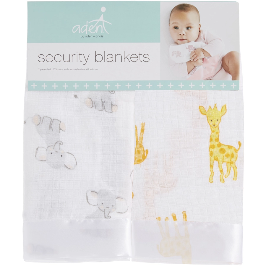 aden + anais™ essentials Baumwoll-Musselin-Schmusetuch 2er-Pack safari babes