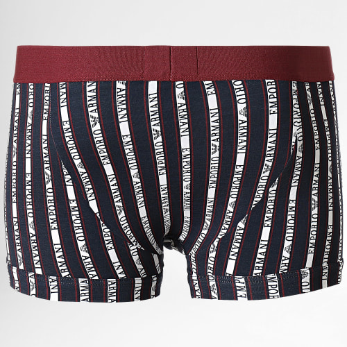 Boxer 111389 Bleu Marine Blanc