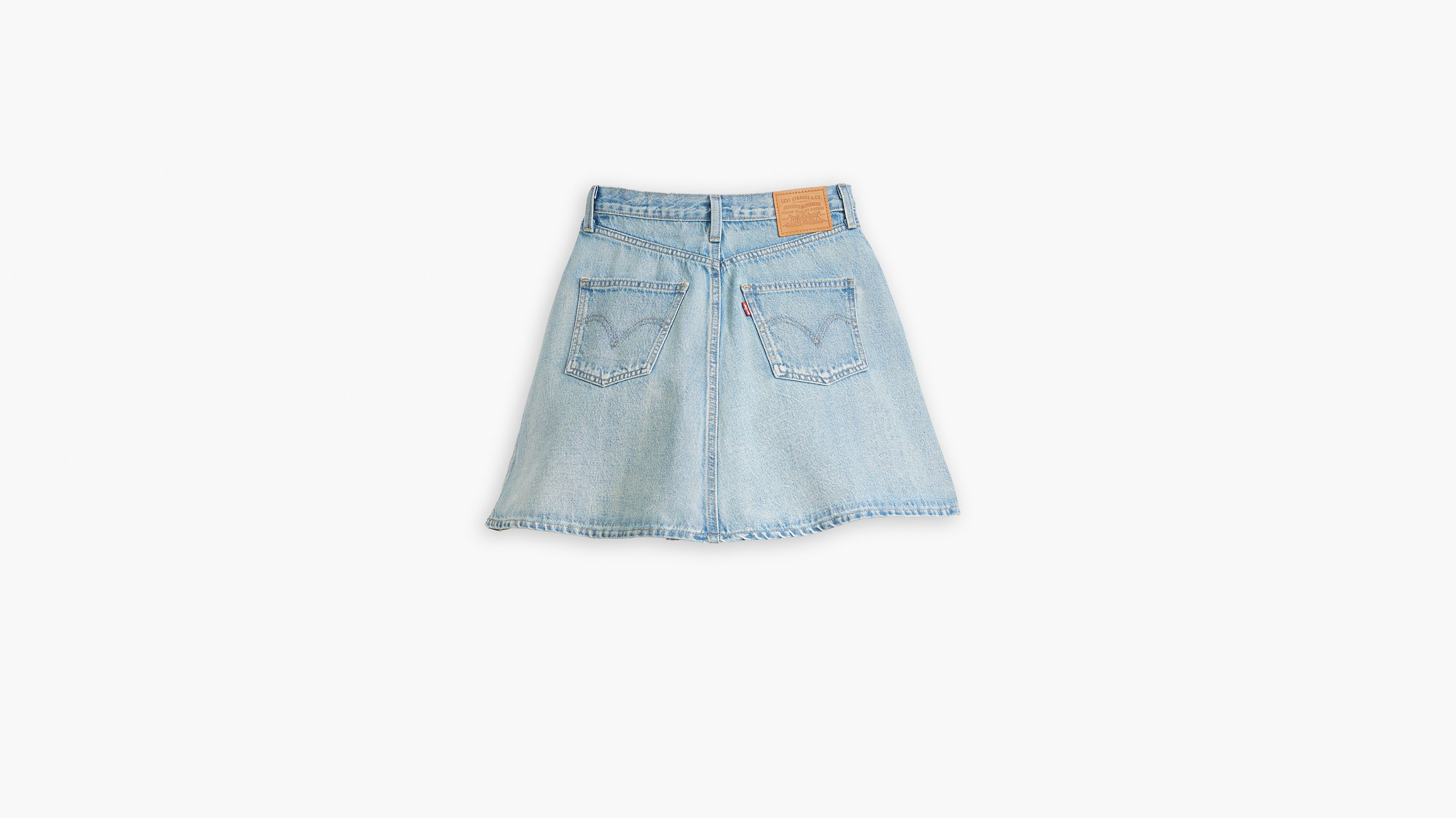 Jupe courte Flounce - Look At Blue - Bleu