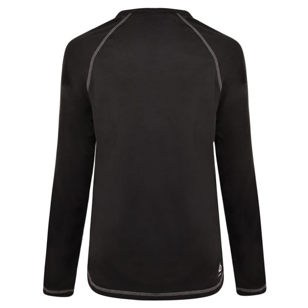 T-shirt thermique DARE 2B EXCHANGE II L/S TEE BLACK/EBONY