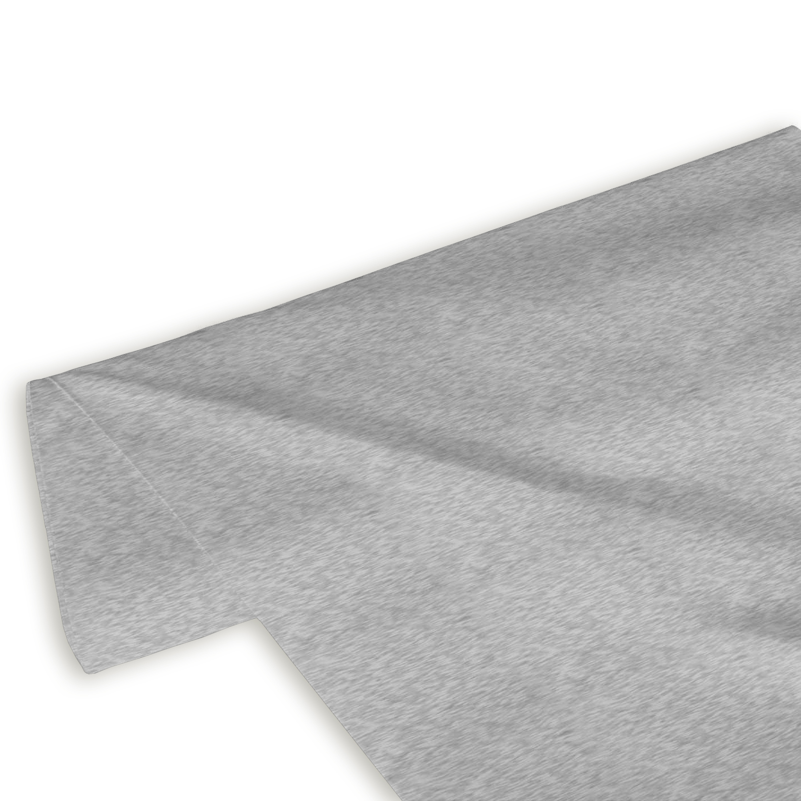 Stoff - silbergrau - 160 cm breit