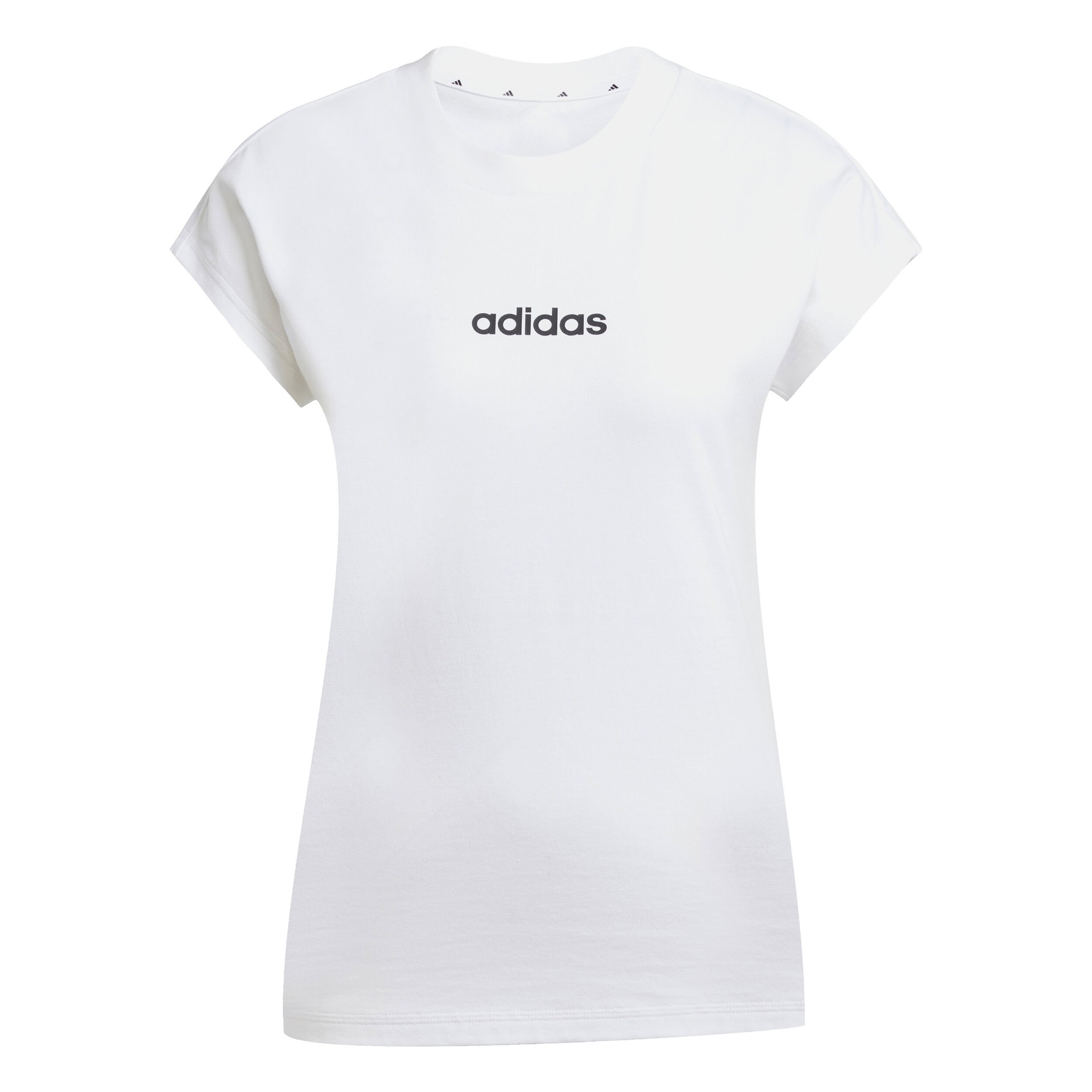 adidas Essentials Linear T-shirt Femmes - Blanc