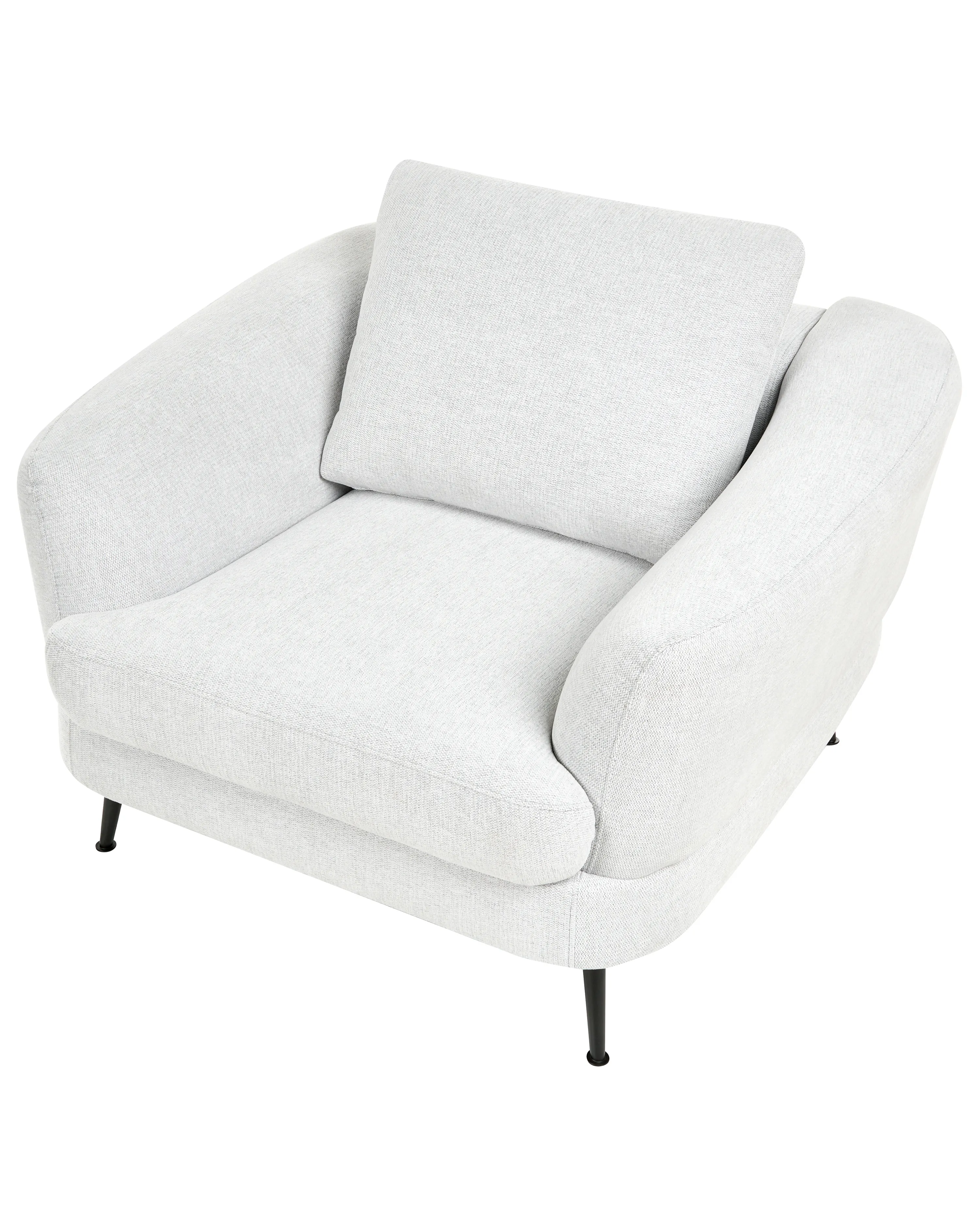 Fauteuil KJAER Stof Gebroken wit