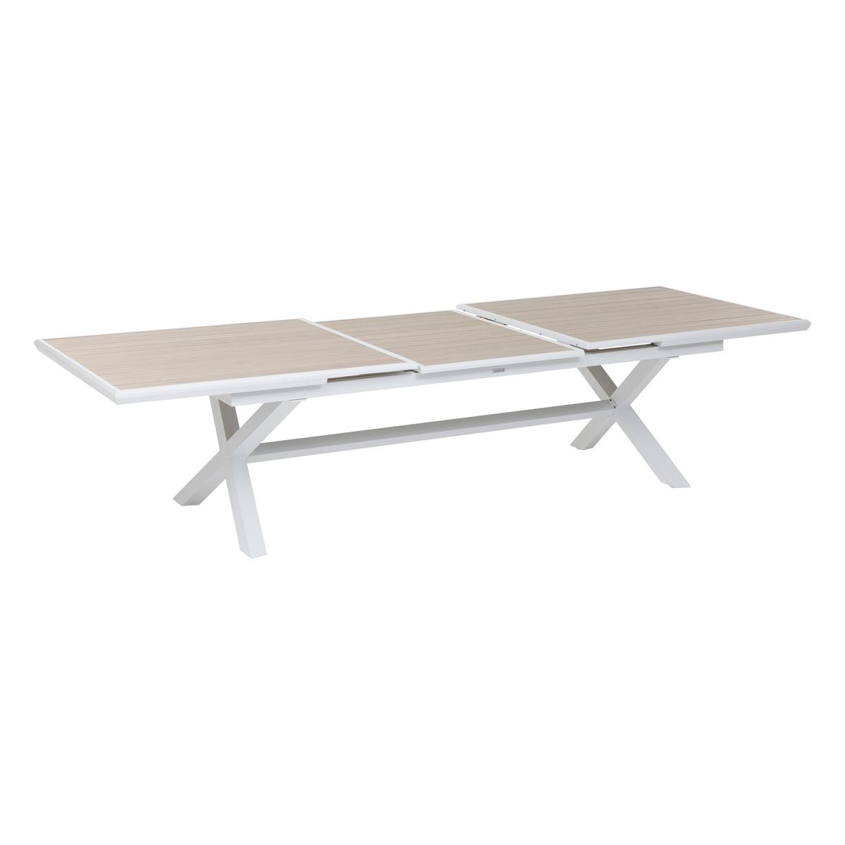 TABLE AXIOME EXTENSIBLE ALUMINIUM LIN 12 PLACES