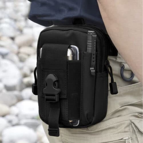Belteveske med taktisk belte i Army Style Black