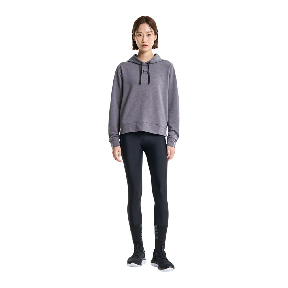 Under Armour UA RIVAL TERRY - Sweat Femme jet gray/black