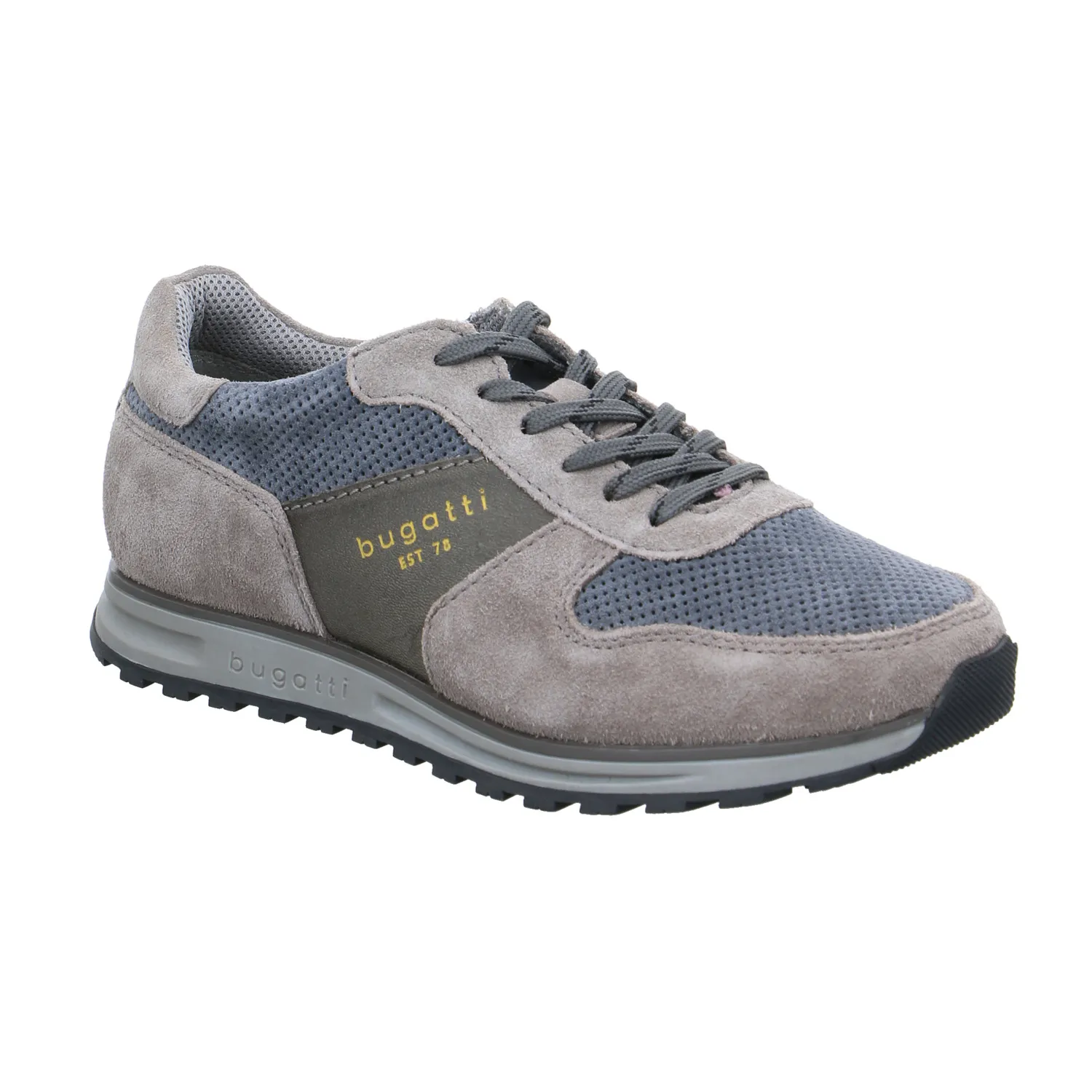 BUGATTI SHOES Halbschuhe Sneaker Braun Leder
