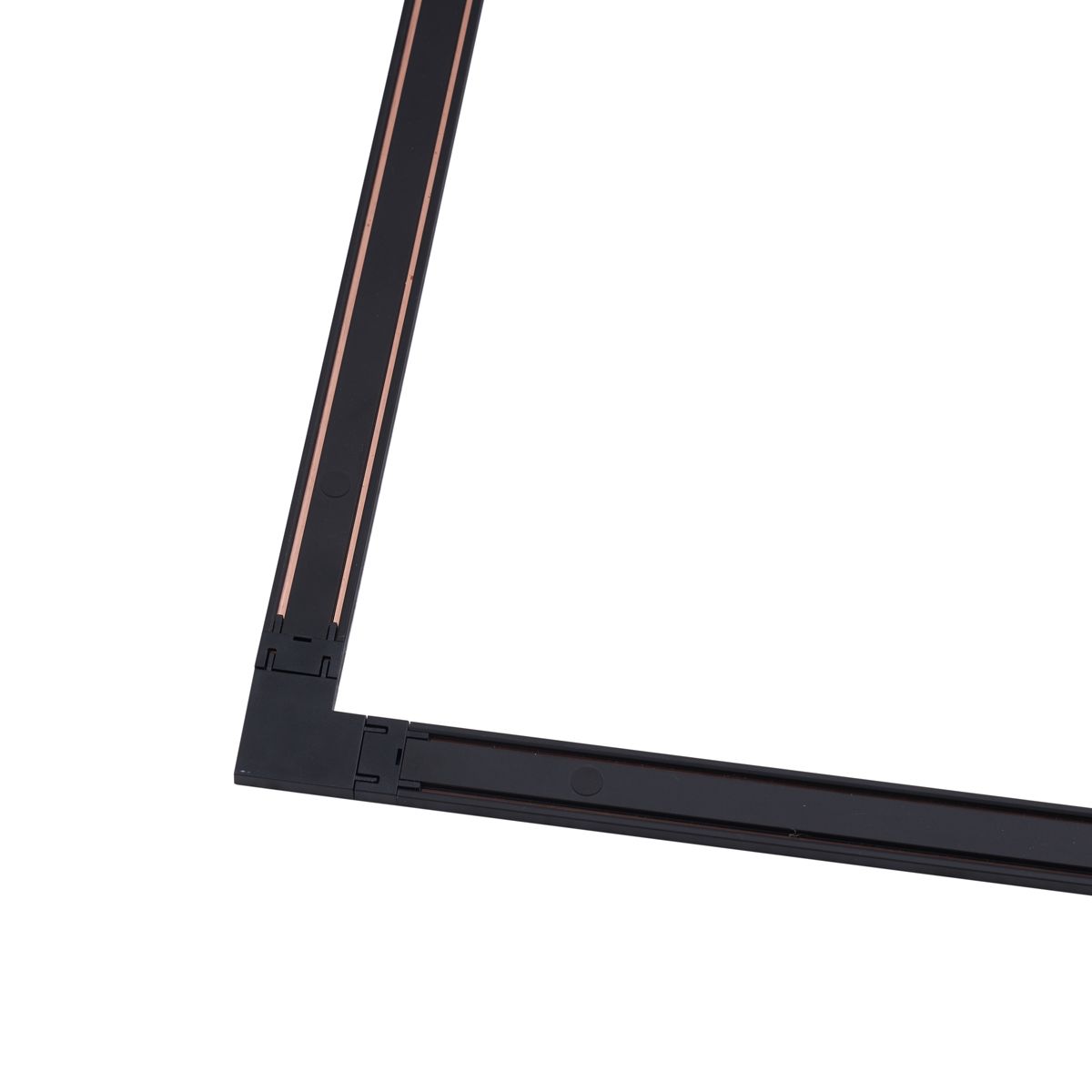 Modern railsysteem zwart 1-fase 800 cm - Magnetic