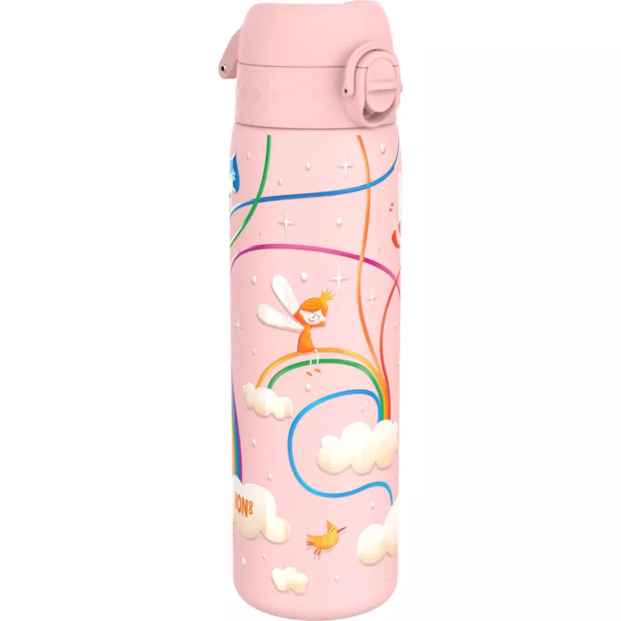 ion8 Wasserflasche Edelstahl 600 ml hellrosa