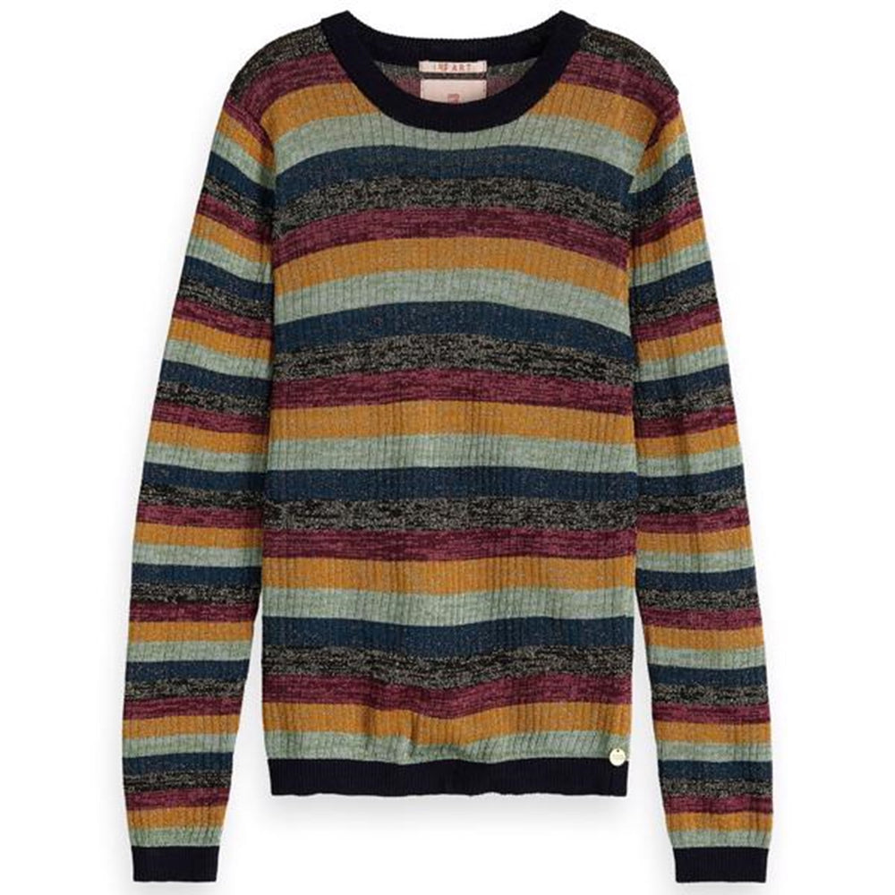 Køb Scotch & Soda Rib Knitted Pullover Combo W