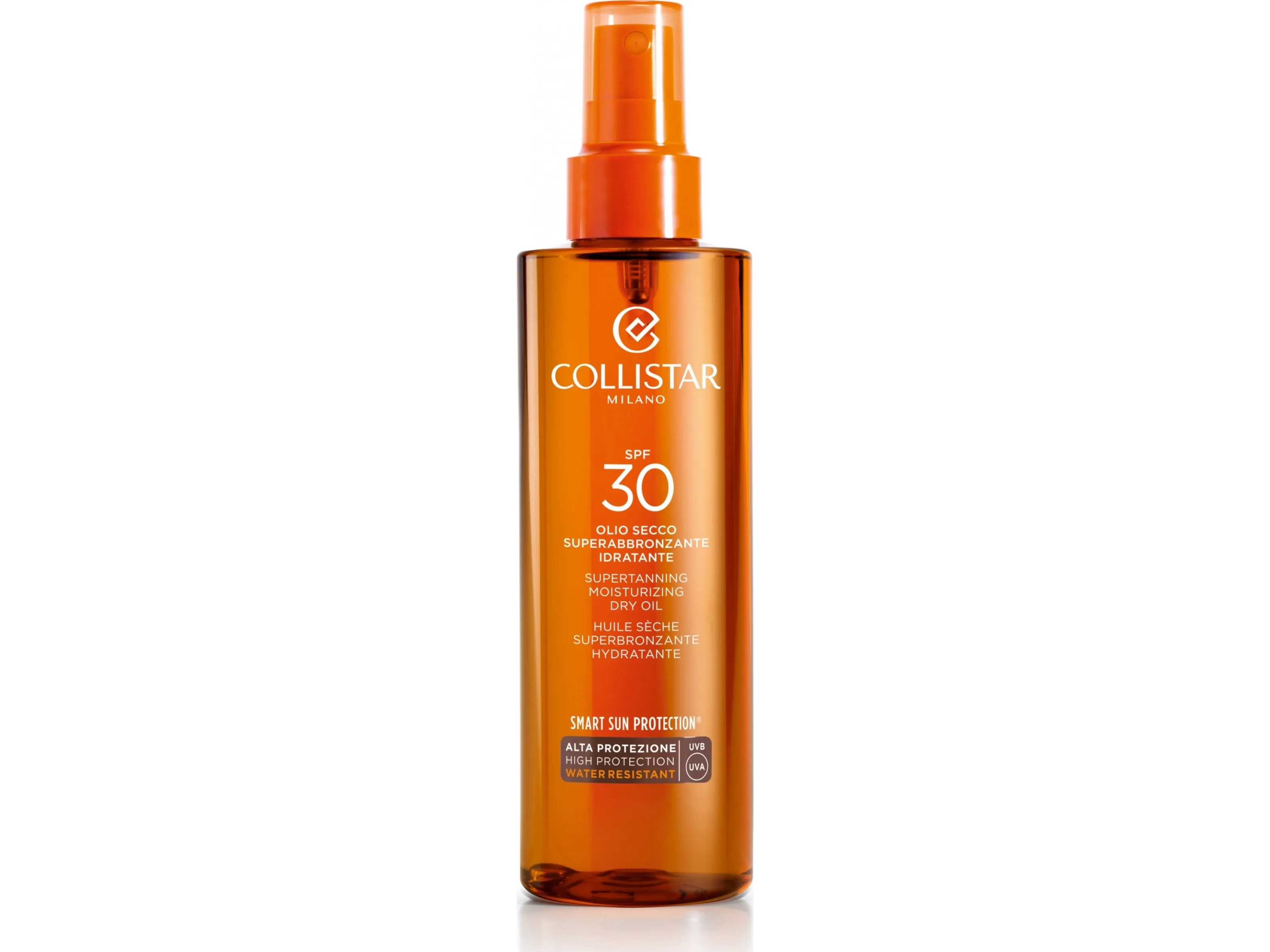Collistar Supertanning Moisturizing Dry Oil Spf 30, Sunscreen oil, 200 ml,