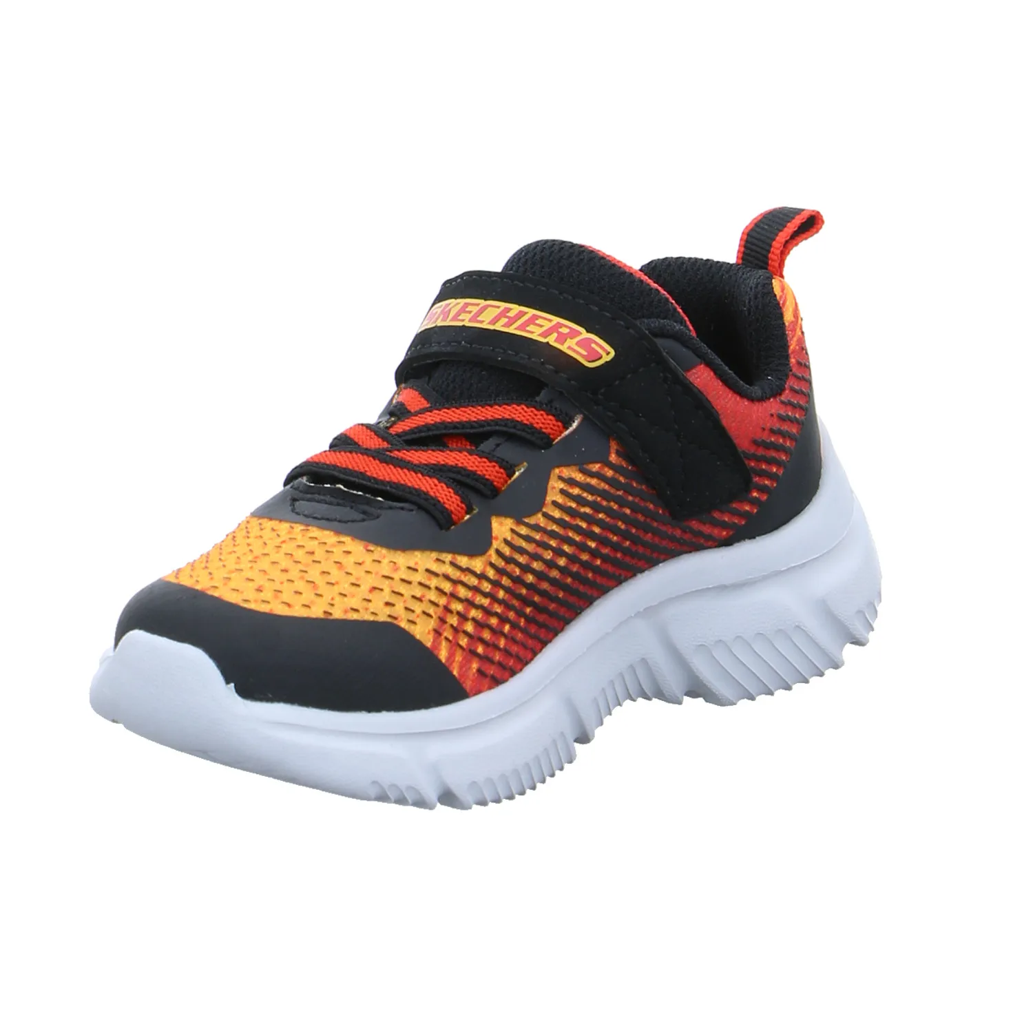 SKECHERS Baby-Sport-Bottine Orange Textil  Sneaker