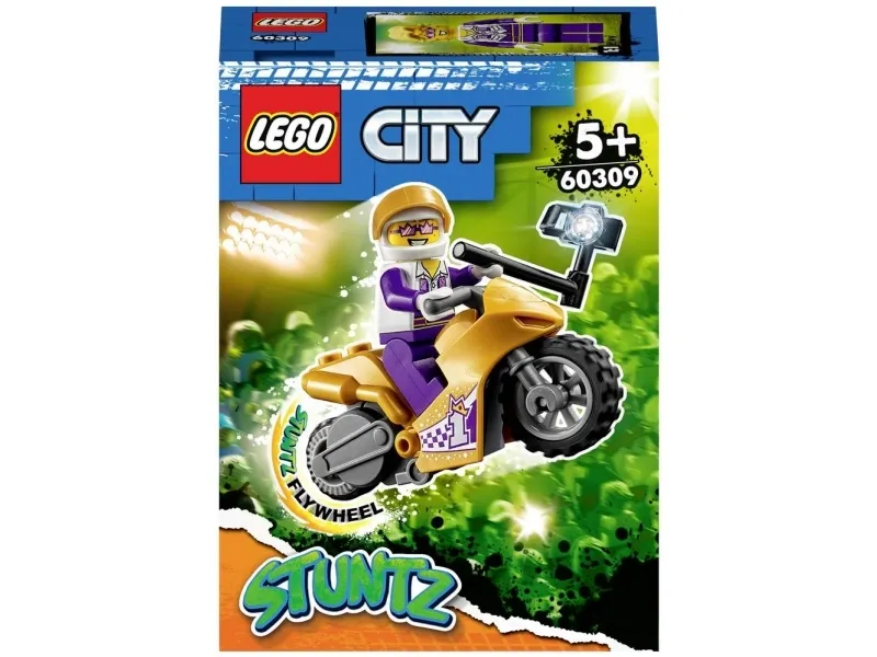 LEGO City 60309 Selfie-stuntmotorcykel