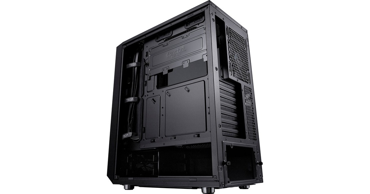 Fractal DesignMeshify C midi tower behuizing  (Zwart | 2x USB-A | Tempered Glass)