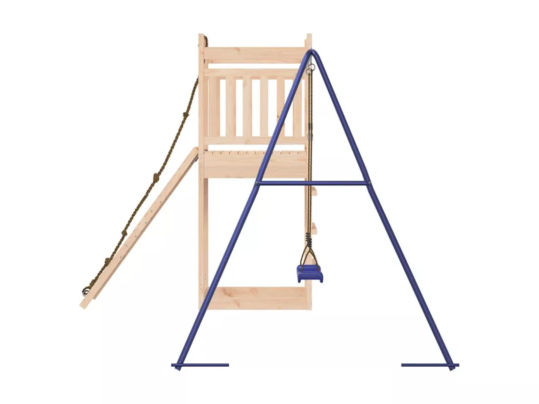 Aire de jeux d'extérieur bois de pin massif