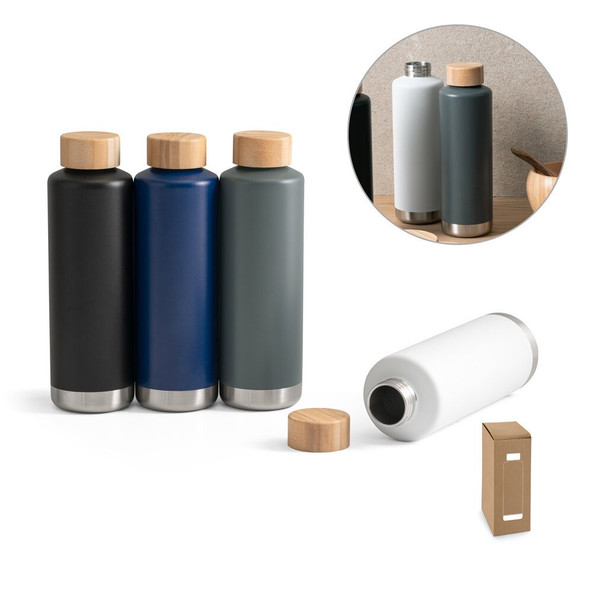 hi!dea 94662 - Verre en acier inoxydable 640 mL