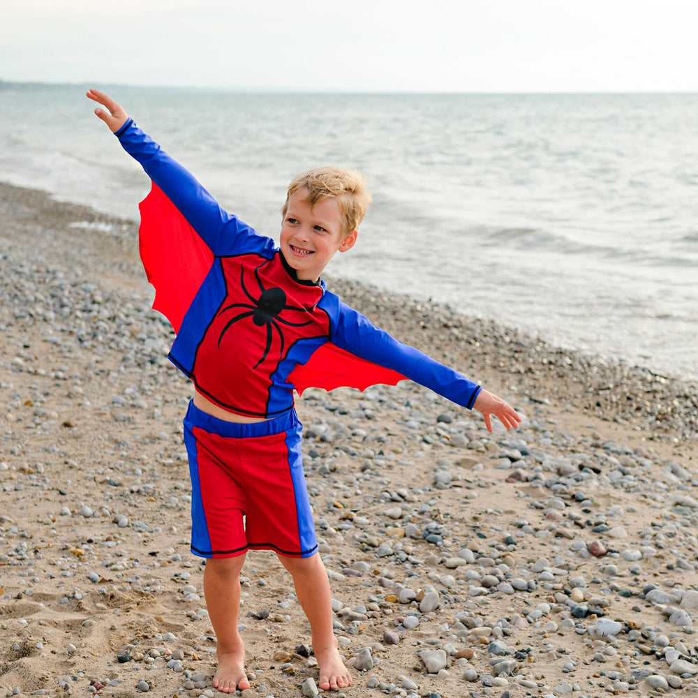 Køb Great Pretenders Super Spider Swimsuit