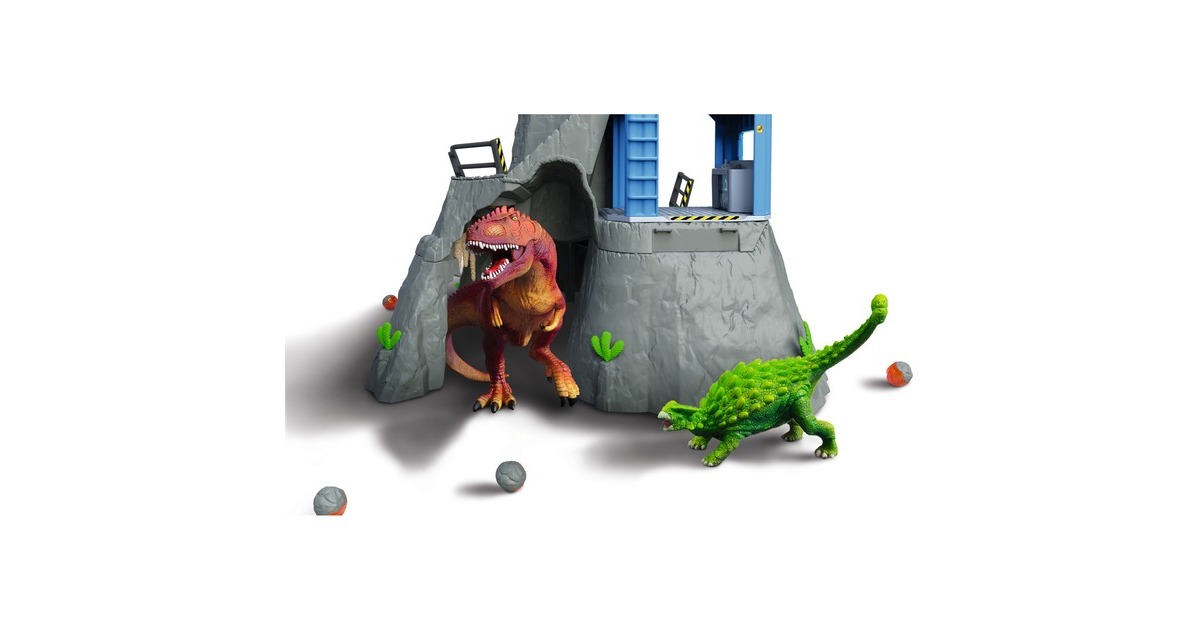 SchleichDinosaurs - Grote vulkaanexpeditie speelfiguur