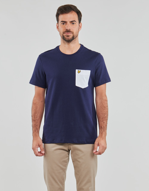 Lyle & Scott - TS831VOG - Blanc / Marine