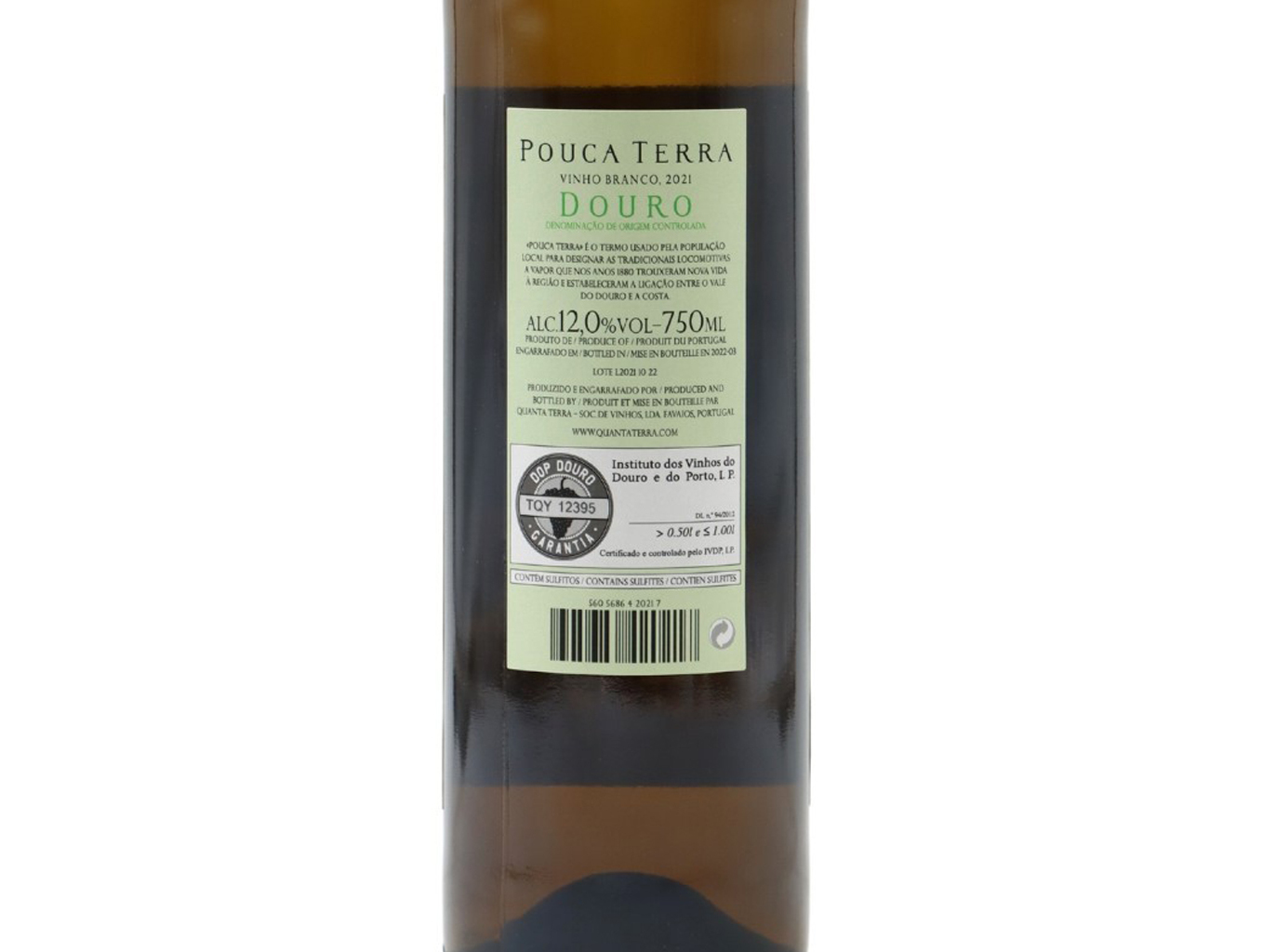 VINHO BRANCO POUCA TERRA DOURO 0.75L