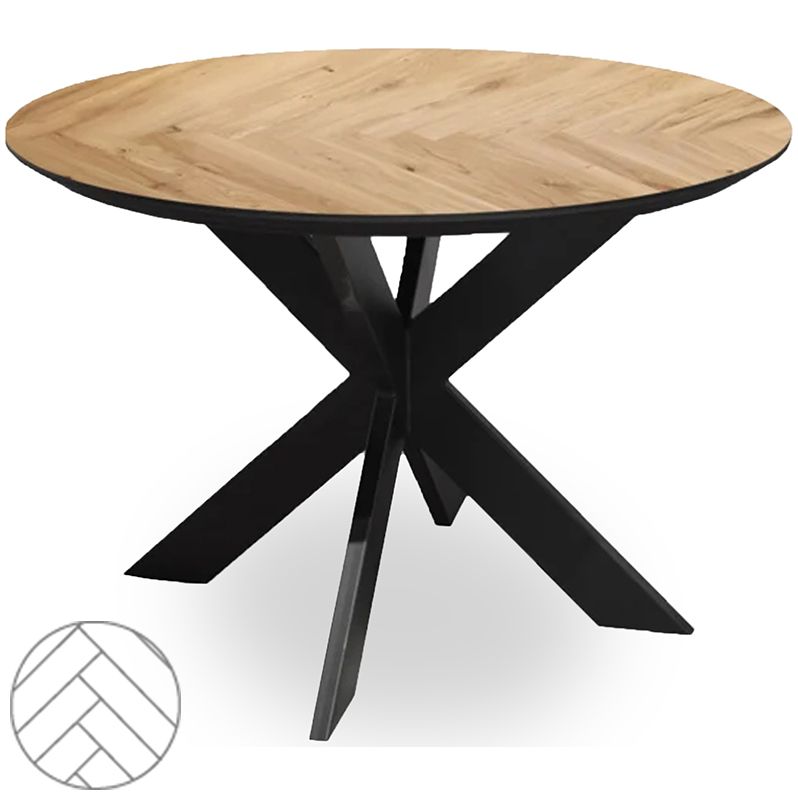 Eetkamertafel Hessel ⌀130  x H78 cm