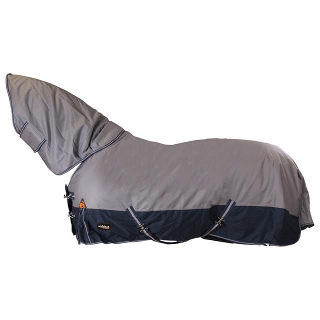 Deken Epplejeck Combo Met Hals 400gr Grijs-blauw